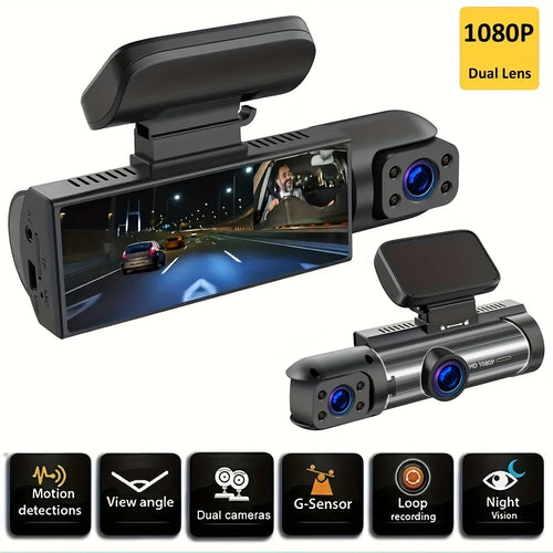 Cámara Dual para Auto - Con Visión Nocturna